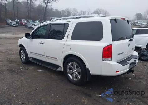 2013 Nissan Armada Platinum из США, поврежденный, VIN 5N1BA0NFXDN615470